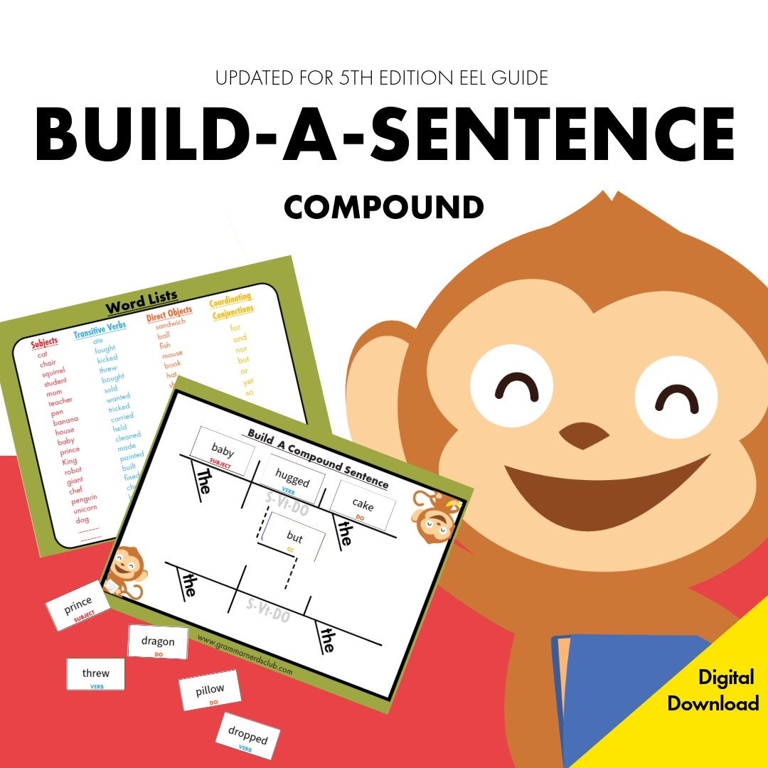 Build-A-Sentence Compound Sentences – Grammar Nerds Club